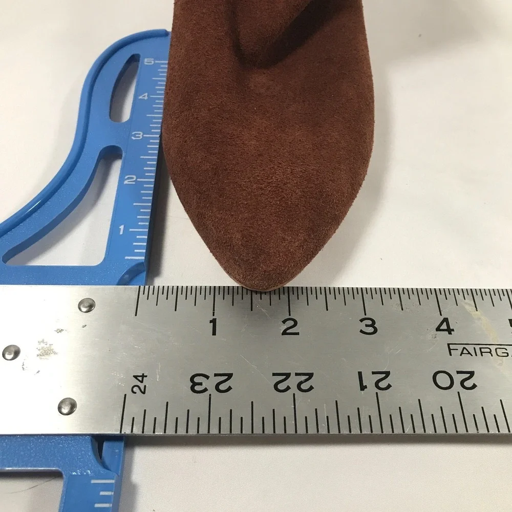 Lucky‎ Brand Womens Suede Ankle Boots M/41 Brown Leather Upper Zaprika Size 9.5